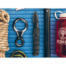 BOKER Black Spear zakmes zwart gecoat 440A roestvrijstalen aluminium handgreep