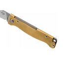 Boker Plus Atlas Slipjoint Zakmes Gesatineerd Drop Point Messing handvat