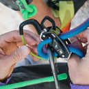 Edelrid GIGA JUL Zekeringsapparaat 2-in-1-modus 8,5-10,5 mm touwcompatibiliteit