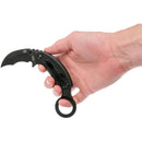 Fox Knives Brand Italy Chiropteka Zakmes Karambit RVS zwart