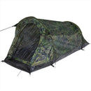 MFH Schwarzenberg Tunnel Tent Waterbestendige één persoon Finse M05 Camo