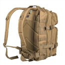 MIL-TEC US ASSAULT 20L rugzak Ergonomisch gevoerde schouderbanden Coyote