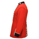 Origineel Brits Militair Formeel Jasje Gouden Knopen Zonder Epauletten Rood