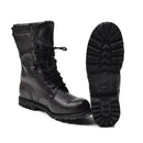 Original French Military boots waterproof genuine leather mid calf army footwear - GoMilitar