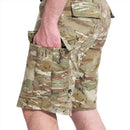 PENTAGON BDU 2.0 cargoshort, ergonomische snit, duurzaam ripstopmateriaal, MTP-camouflage