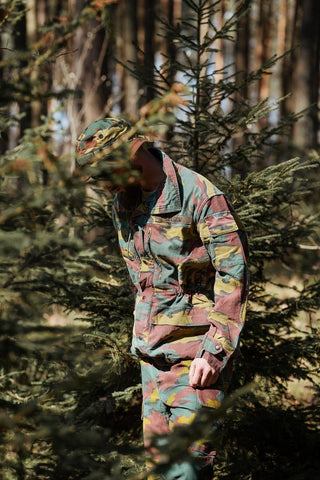 Jigsaw-puzzel in camouflage: waarom Belgisch militair overschot een must-have is