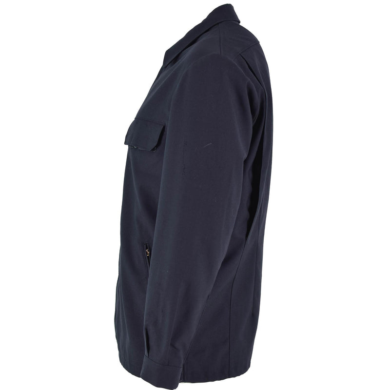 Origineel NVA Oost -Duits leger Dark Blue formeel uniforme jas militair overschot