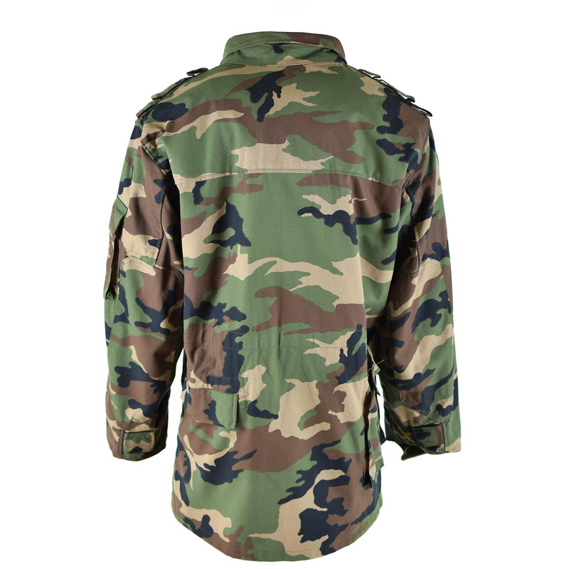 Originele vintage Slowaakse legerveldjack M97 Camo Militaire gevechtsparka Nieuw