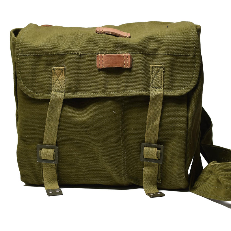 Origineel Roemeens leger met een tas militaire surplus groene schouderriemkast