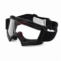 Originele Italiaanse Militaire Ariete Veiligheidsbril Heldere Lens Anti-Fog Zwart