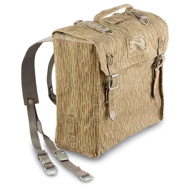 Echte Oost -Duitse leger Military Rucksack Pack DDR NVA Raindrop Camo Backpack