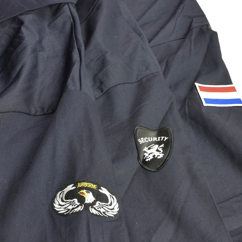Echte Nederlandse Navy Coverall Army Jumpsuit Blue Boilersuit Protective Work Gear
