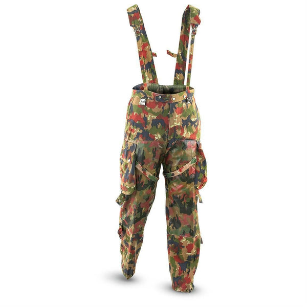 Echte Zwitserse legerbroeken M70 Zwitserland gevechten Camo sluipschutterbroek nieuw