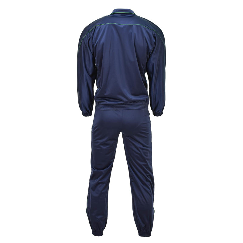 Origineel Frans leger tracksuit sportjack Activewear Suite top blauw shirt nieuw