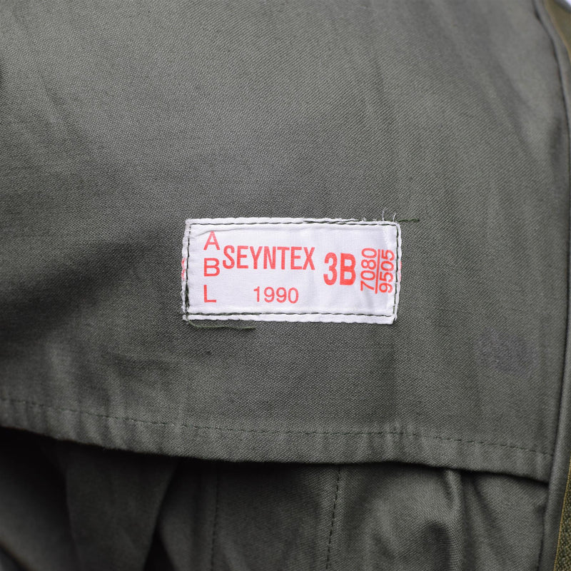 Echte Belgische legerveldjack M64 Militair katoen waterdichte parka olijf nieuw