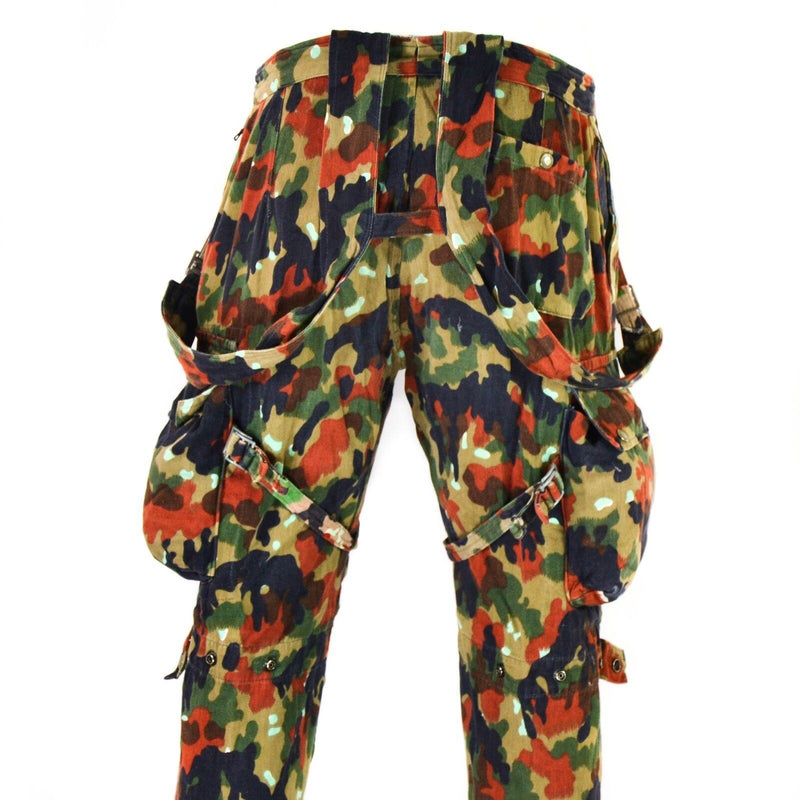 Echte Swiss Army Field -broek M70 Zwitserland gevechtscamo sluipschutterbroeken