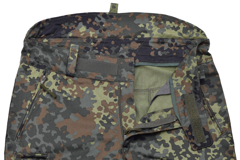 Leo Kohler Sniper Tactical Pants Field Troops Forces Rip-Stop Flecktarn Camo