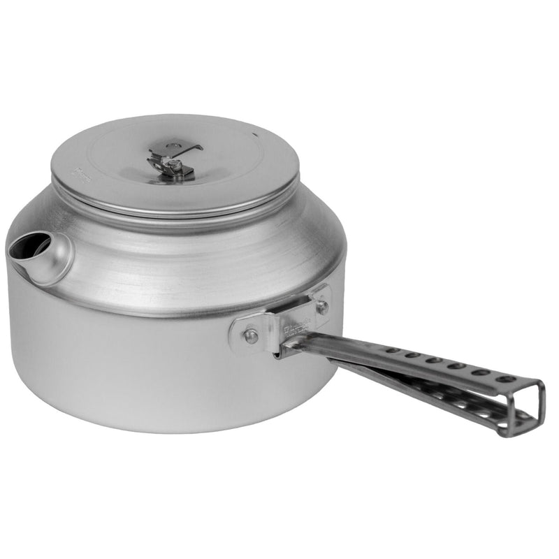 Trangia Kettle deksel 0.9l aluminium lichtgewicht vouwhandgreep backpacken buiten
