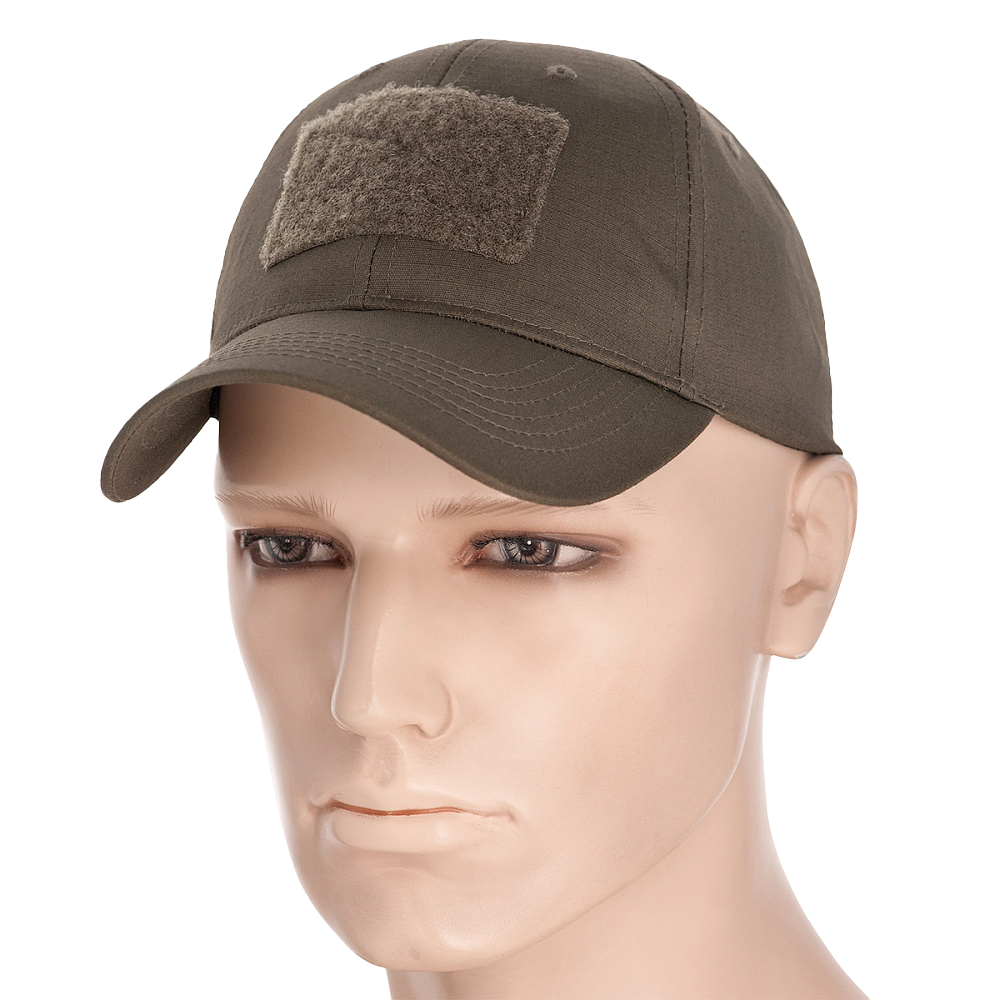 M-Tac tactische baseballpet flexibele pasvorm ripstop klittenband donkerolijfgroen L/XL