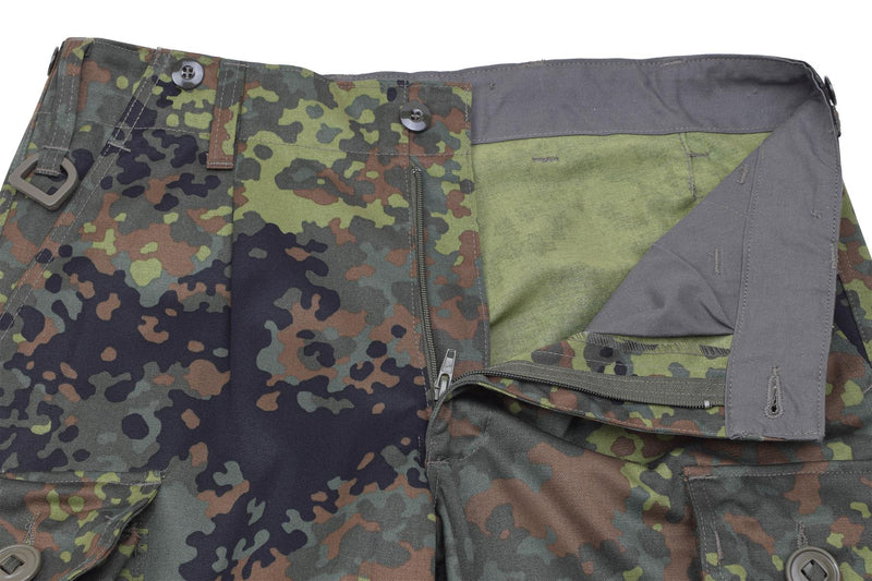 Leo Kohler stevige gevechtsbroek Acu versterkte tactische ladingbroek Flecktarn