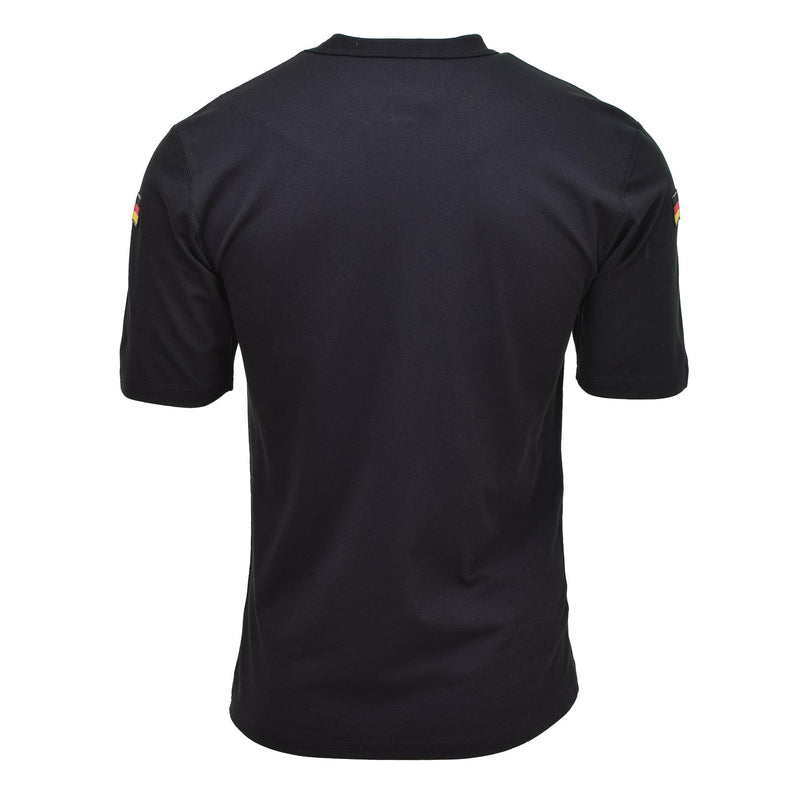 Leo Kohler Militaire T-shirts Leger Personeelsuniform Eerste laag Onderhirt Zwart