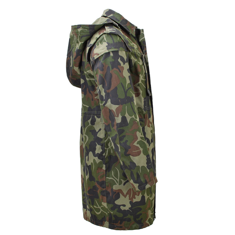 Originele Roemeens militaire parka M93 camo -blad hap -jas tactisch nieuw