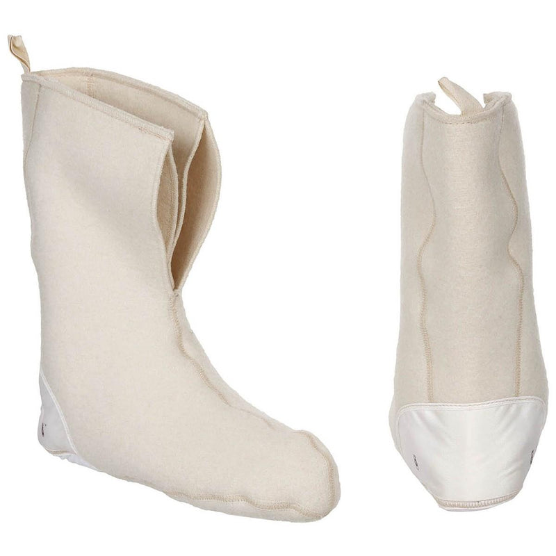 Originele mukluk binnenlaarzen koud weer wol vintage laarzen warme voering wit nieuw