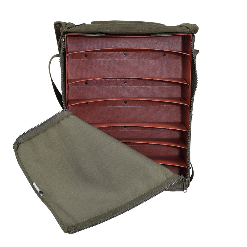 Origineel Oostenrijkse leger EHBOE BAG SCHOUW OLIVE DOCTOR Medical Survival Nieuw