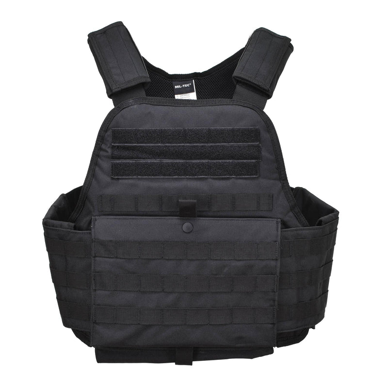 MIL-TEC TACTICAL Defense Plaat Carrier Vest Combat Equipment System Zwart