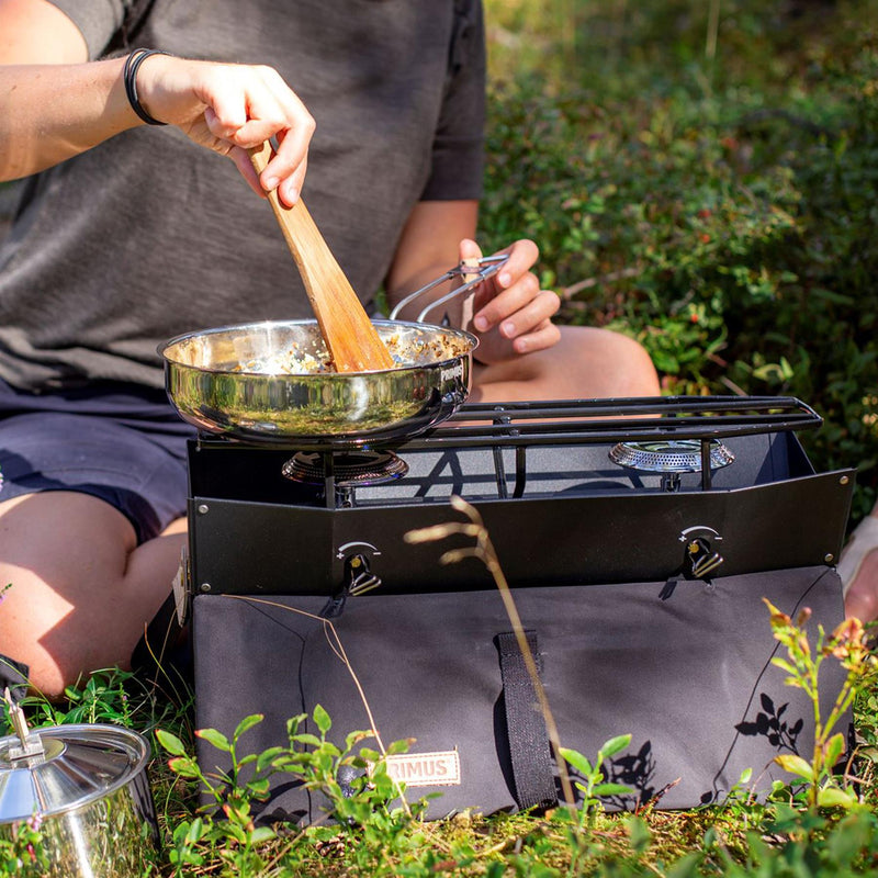 Primus onja fornuis duo compact dual camping fornuis brander buiten keuken kookgerei