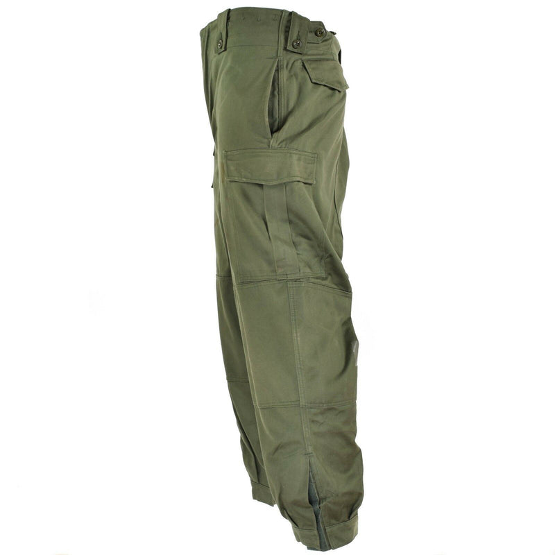 Oorspronkelijke Belgische legerveld Combat Pants M65 Olive Green Military Pants Surplus
