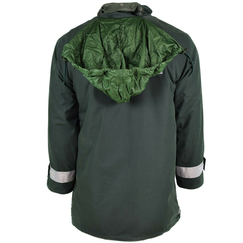 Echt Duitse politiejas Goretex Groene waterdichte BGS Parka Border Guard