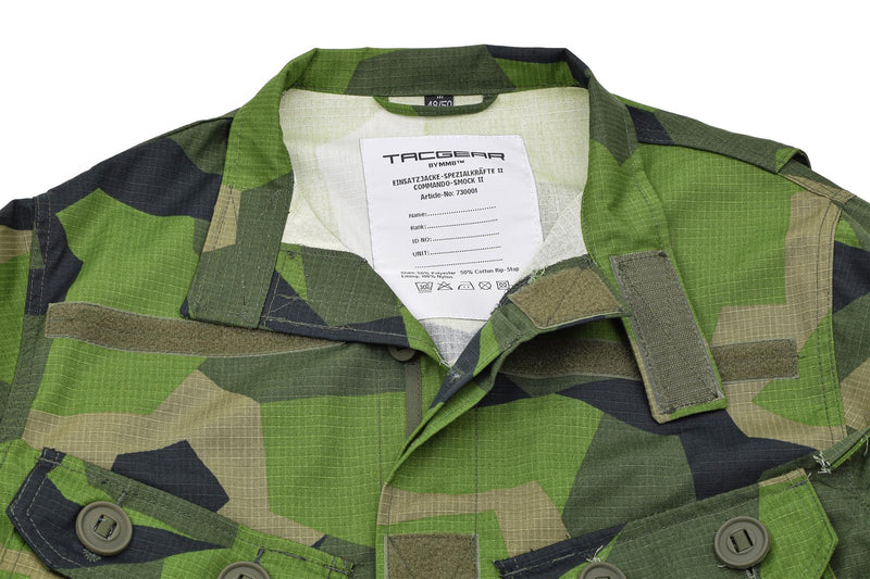 TacGear Brand Commando Field Shirts Jacket Splinter Camo -shirts