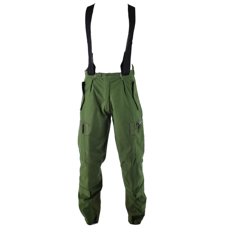 Echte Zweedse thermische tankbroeken M90 Olive BDU -broeken W Braces Over het algemeen nieuw