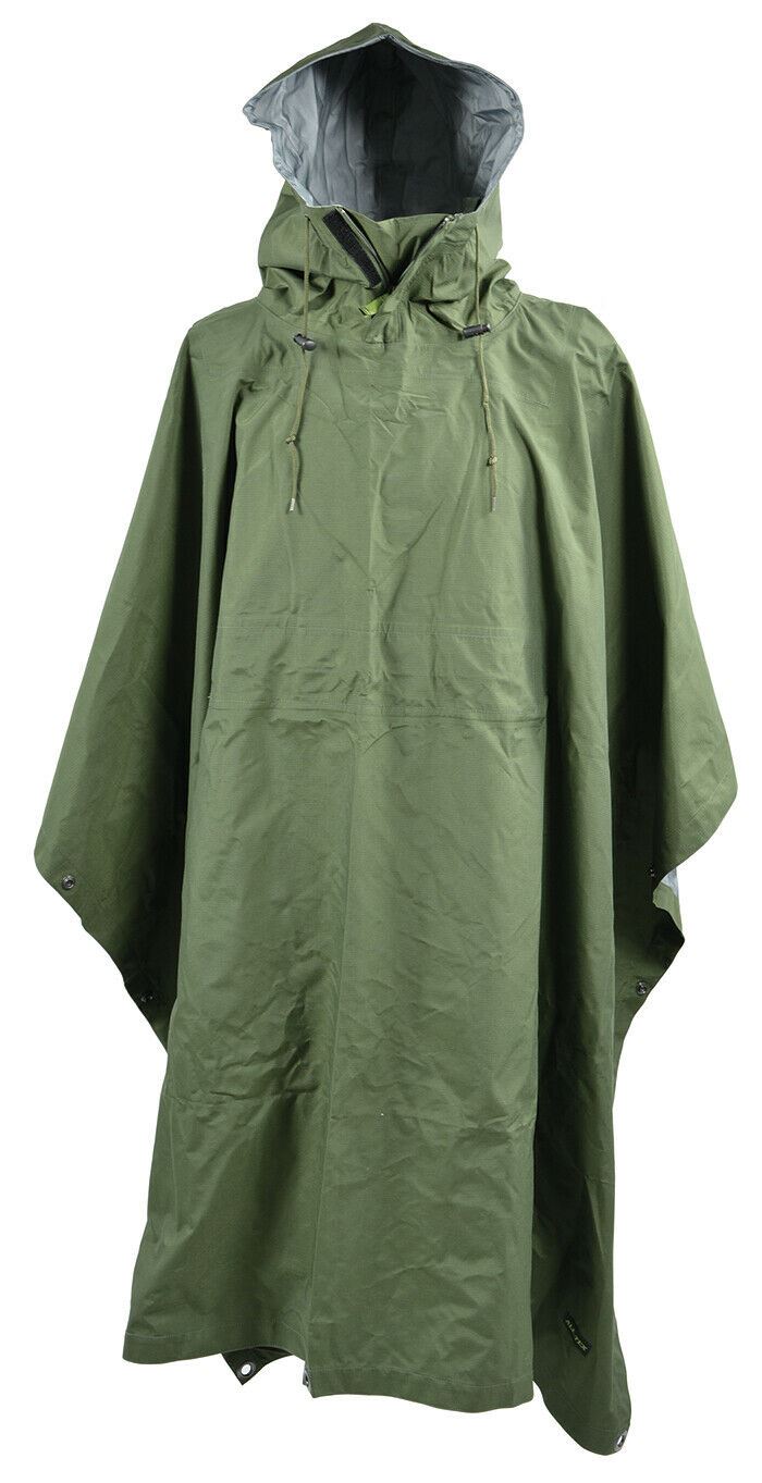 Ale-Tex 3-laags legerstijl waterdichte regenponcho cape ptf membraan m90 camo