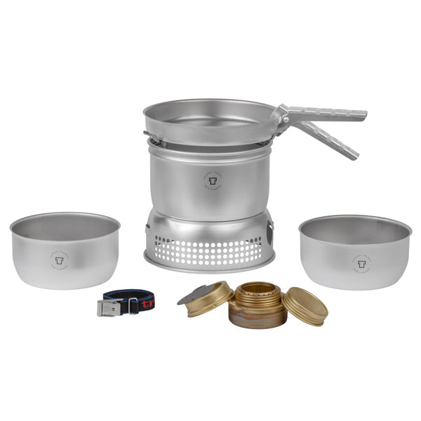 Trangia brandstof benzine brander kit compacte ultralicht aluminium kachel set draagbaar