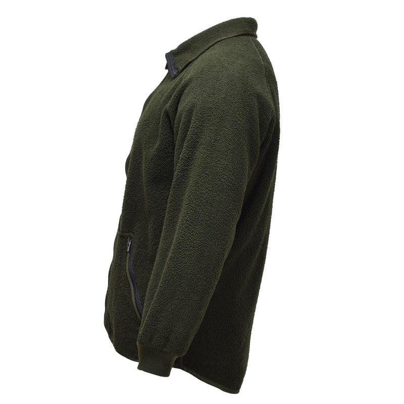Originele Nederlandse militaire fleece jas Warm zacht thermisch koude weerskleding