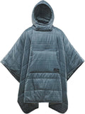 Therm-a-Rest Honcho Poncho geïsoleerde kampeerdeken waterbestendig zwart