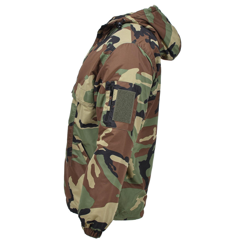 Mil-Tec Duitse militaire gevechtsjack Winter Woodland Winddicht