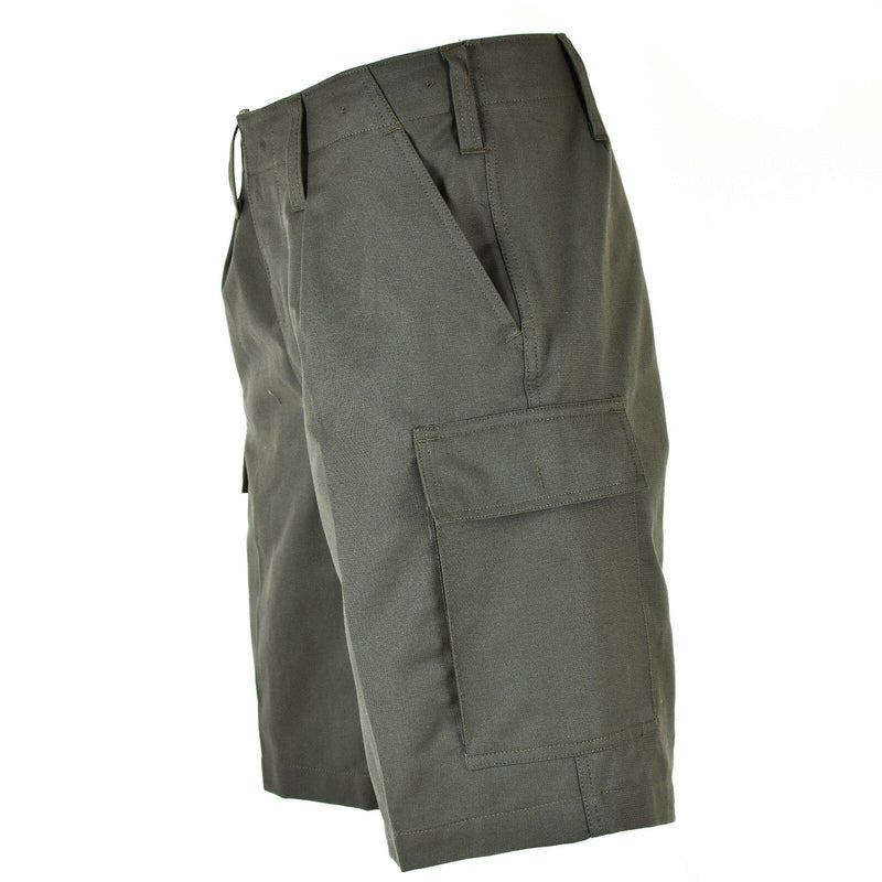 Echt Duits legernummer Moleskin shorts OD Duurzame vrachthoens zomer olijf nieuw