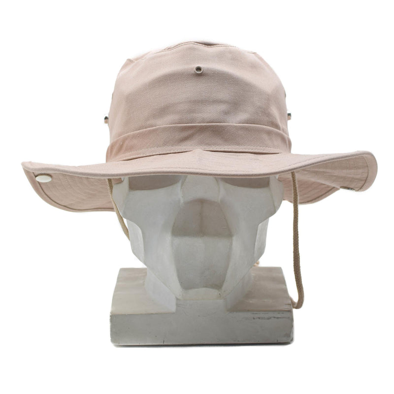 Mfh merk militaire stijl bush hoed zomer kaki panama jungle emmer cap nieuw