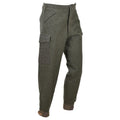 Originele Zweedse leger M39/58 veldbroek wol cargo surplus olijfgroen