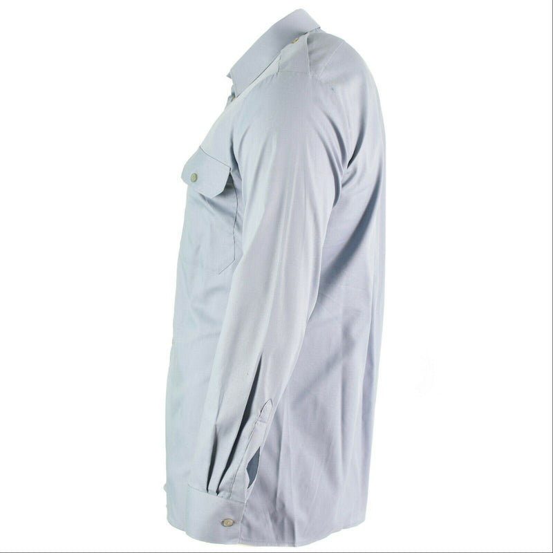 Echt Oostenrijkse legerhirt Gray Militaire Dienst BDU NIEUW LEEGE MEEF