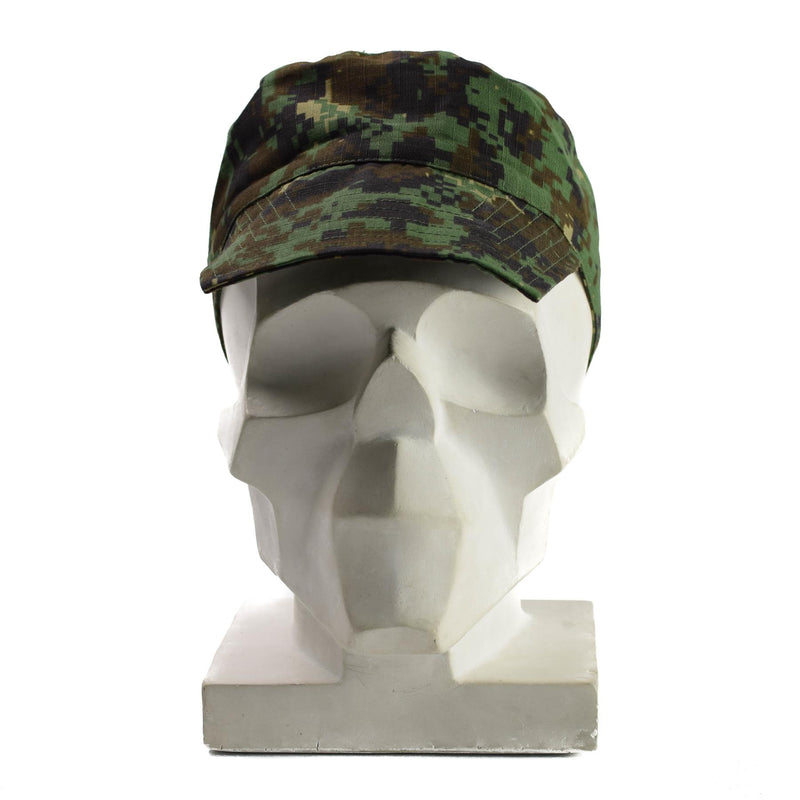 Echte Guinea Bissau Army Cap ripstop Jungle Camouflage Militaire uitgifte hoed nieuw