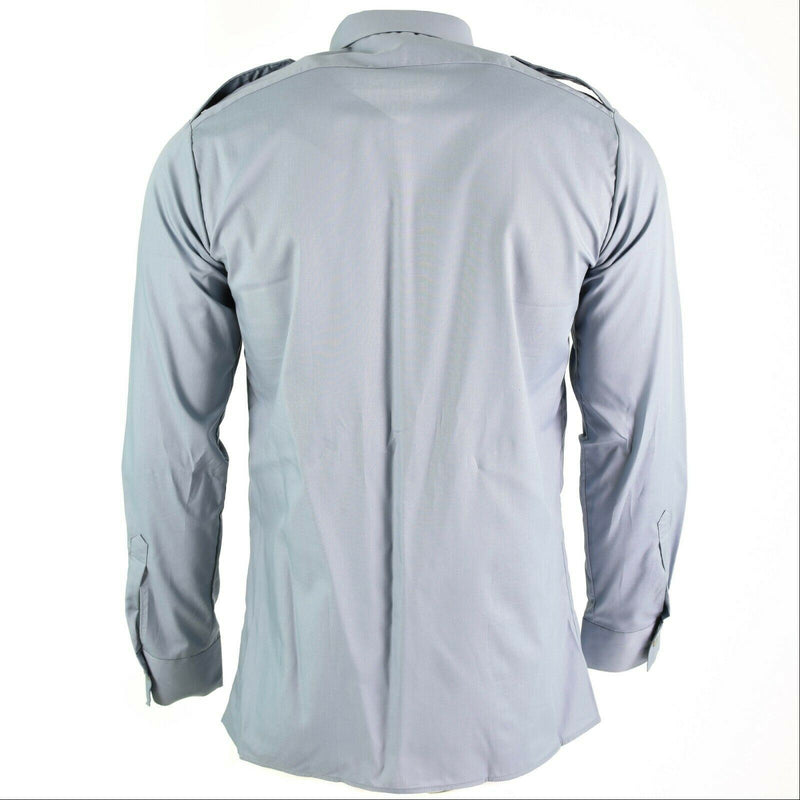 Echt Oostenrijkse legerhirt Gray Militaire Dienst BDU NIEUW LEEGE MEEF