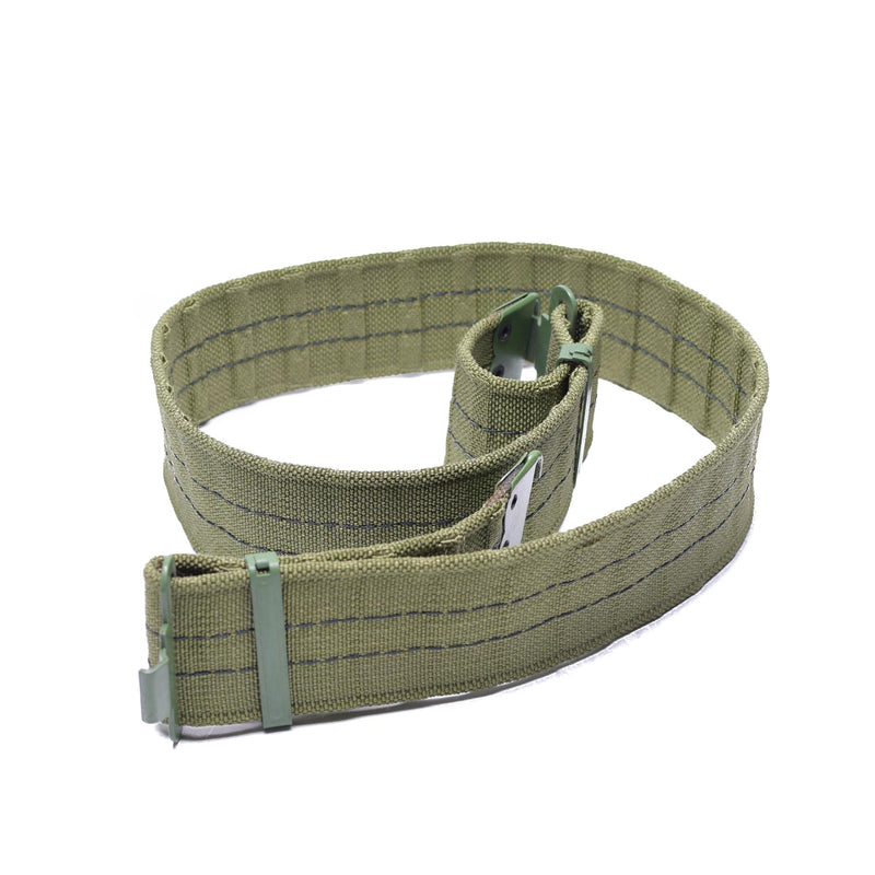 Originele tailleband gevechtsgebruik en pistoolwebbing riem militair surplus nieuw