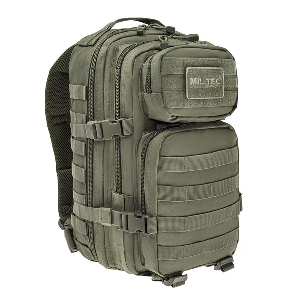 MIL-TEC U.S. Assault Style Tactical Backpack 20L wandelen Outdoor Daypack Olive