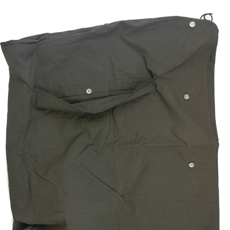 Origineel Zweeds Leger Shelter Half Zeltbahn Poncho Olive Surplus