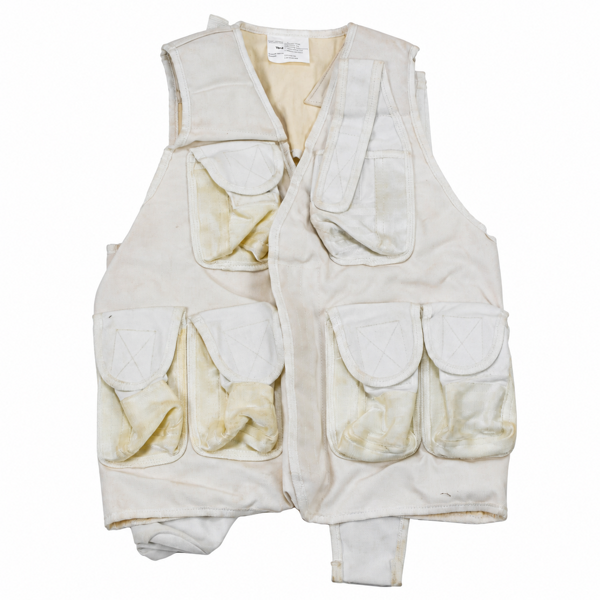 Origineel Turks militair tactisch vest Multi Pouch Field Utility wit