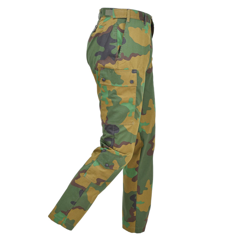 Genuine Dutch Military tactical pants reinforced combat trousers jungle camo NEW - GoMilitar